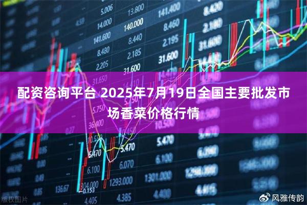 配资咨询平台 2025年7月19日全国主要批发市场香菜价格行情